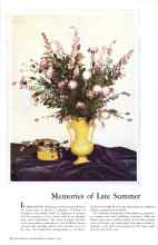 Better Homes & Gardens October 1933 Magazine Article: Memories of Late Summer