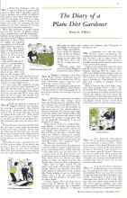 Better Homes & Gardens November 1933 Magazine Article: The Diary of a Plain Dirt Gardener