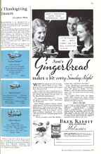 Better Homes & Gardens November 1933 Magazine Article: 3 Thanksgiving Dinners