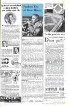 Better Homes & Gardens November 1933 Magazine Article: Prudent Use of Your Money