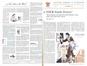 Better Homes & Gardens November 1933 Magazine Article: Page 6