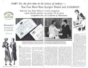 Better Homes & Gardens November 1933 Magazine Article: Page 12