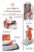 Better Homes & Gardens December 1933 Magazine Article: Let's Make It a Home Christmas