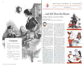 Better Homes & Gardens December 1933 Magazine Article: Page 6