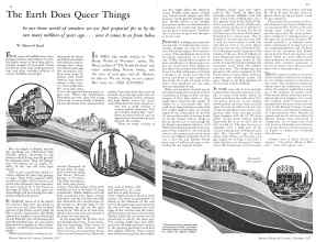 Better Homes & Gardens December 1933 Magazine Article: The Earth Does Queer Things
