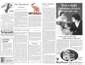 Better Homes & Gardens December 1933 Magazine Article: Page 36