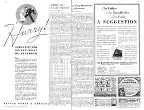 Better Homes & Gardens December 1933 Magazine Article: Page 42