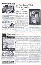 Better Homes & Gardens January 1934 Magazine Article: 30 Men Cook Their Favorite Foods