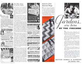 Better Homes & Gardens January 1934 Magazine Article: Page 44