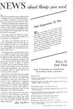 Better Homes & Gardens February 1934 Magazine Article: NEWS