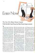 Better Homes & Gardens February 1934 Magazine Article: Enter Now!
