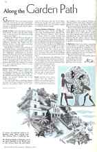 Better Homes & Gardens February 1934 Magazine Article: Along the Garden Path