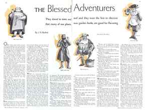 Better Homes & Gardens February 1934 Magazine Article: THE Blessed Adventurers