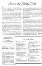 Better Homes & Gardens March 1934 Magazine Article: Across the Editor's Desk