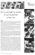 Better Homes & Gardens March 1934 Magazine Article: Your Silent Servants