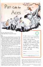 Better Homes & Gardens March 1934 Magazine Article: Pan Calls for Aces