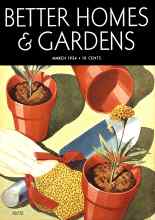 Better Homes & Gardens March 1934 Magazine Cover