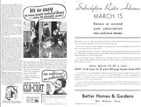 Better Homes & Gardens March 1934 Magazine Article: Page 53