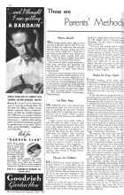 Better Homes & Gardens April 1934 Magazine Article: These are Parents' Methods