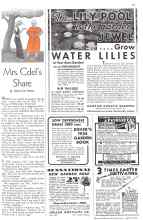 Better Homes & Gardens April 1934 Magazine Article: Mrs. Cdef's Share