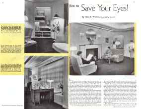 Better Homes & Gardens April 1934 Magazine Article: How to Save Your Eyes!