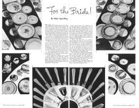 Better Homes & Gardens April 1934 Magazine Article: For the Bride!