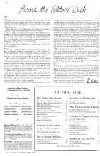 Better Homes & Gardens May 1934 Magazine Article: Across the Editor's Desk