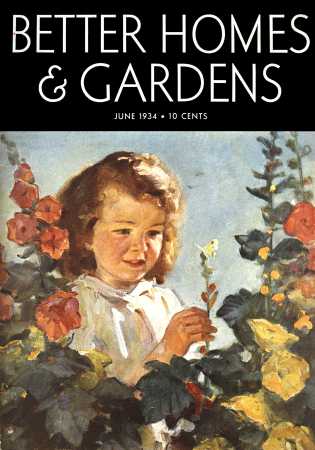 Better Homes & Gardens June 1934 Magazine Cover