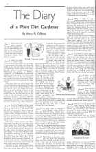 Better Homes & Gardens June 1934 Magazine Article: The Diary of a Plain Dirt Gardener