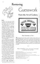 Better Homes & Gardens June 1934 Magazine Article: Removing Guesswork From the Art of Cookery