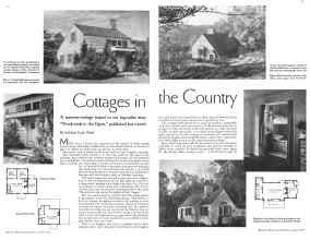 Better Homes & Gardens June 1934 Magazine Article: Cottages in the Country