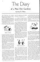 Better Homes & Gardens July 1934 Magazine Article: The Diary