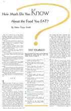 Better Homes & Gardens July 1934 Magazine Article: How Much Do You Know