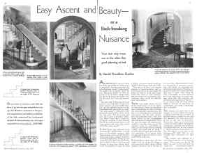 Better Homes & Gardens July 1934 Magazine Article: Easy Ascent and Beauty or a Back-breaking Nuisance