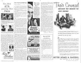 Better Homes & Gardens July 1934 Magazine Article: Page 50