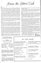 Better Homes & Gardens August 1934 Magazine Article: Across the Editor's Desk