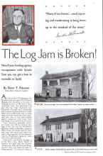 Better Homes & Gardens August 1934 Magazine Article: The Log Jam is Broken!