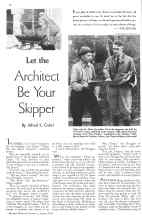 Better Homes & Gardens August 1934 Magazine Article: Let the Architect Be Your Skipper