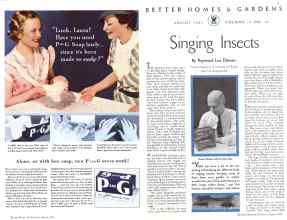 Better Homes & Gardens August 1934 Magazine Article: Page 12