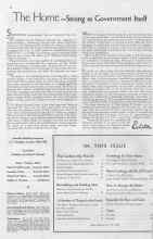 Better Homes & Gardens September 1934 Magazine Article: The Home--Strong as Government Itself