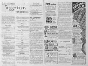 Better Homes & Gardens September 1934 Magazine Article: Page 60