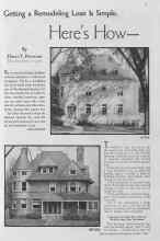 Better Homes & Gardens October 1934 Magazine Article: Here's How