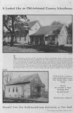 Better Homes & Gardens November 1934 Magazine Article: It Looked Like an Old-fashioned Country Schoolhouse