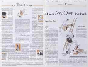 Better Homes & Gardens November 1934 Magazine Article: Page 10