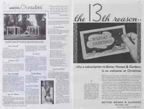 Better Homes & Gardens December 1934 Magazine Article: Page 40