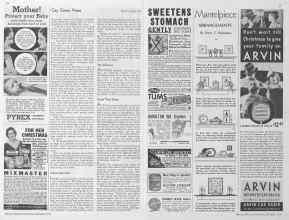 Better Homes & Gardens December 1934 Magazine Article: Page 54