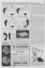 Better Homes & Gardens February 1935 Magazine Article: This Is the Way We Wash Our Clothes