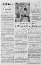 Better Homes & Gardens February 1935 Magazine Article: Quick Turns on the Griddle