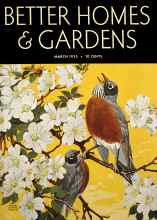 Better Homes & Gardens March 1935 Magazine Cover