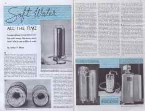 Better Homes & Gardens March 1935 Magazine Article: Soft Water ALL THE TIME